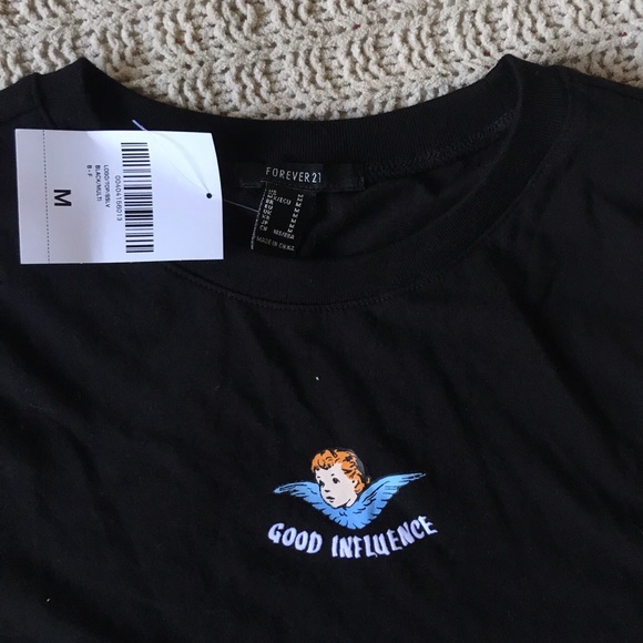 Graphic crop top - Picture 2 of 2